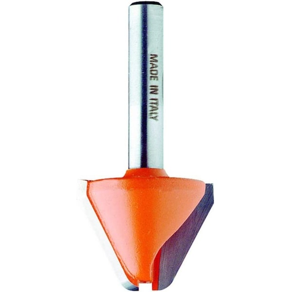 60 Degree Lettering Bit, 1/4-Inch Shank, 1-Inch Diameter